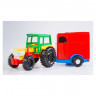 Трактор игрушечный с прицепом 39009-1-2