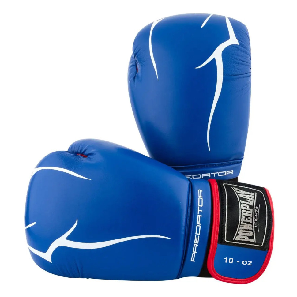 Боксерські рукавиці Jagua PowerPlay PP_3018_14oz_Blue, Сині 14 унцій