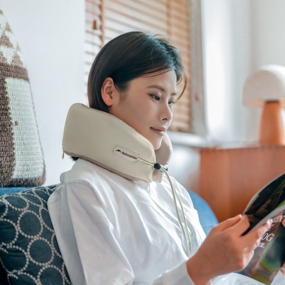 Подушка хлопковая для шеи CNK2450WS019 Naturehike 6975641882756
