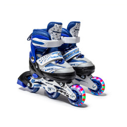 Дитячі розсувні ролики Happy Bambi 1456029508 Blue, розмір 27-30