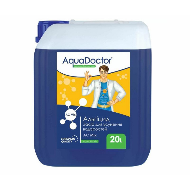 Средство для устранения водорослей Альгицид AC Mix AquaDoctor 21652AD 20 л