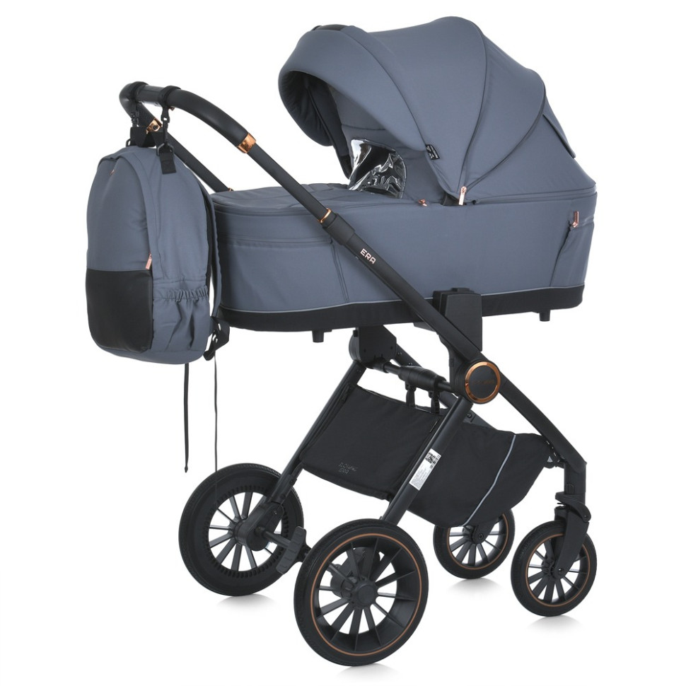 Детская коляска универсальная 2 в 1 ERA El Camino ME 1100-1 Ultimate Gray