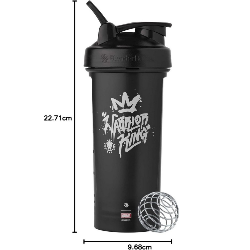 Шейкер спортивный Classic Loop PRO Marvel Black Panther Blender Bottle Loop_PRO_28oz_Panther 820 мл
