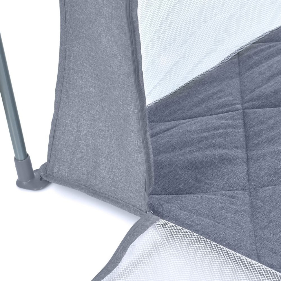 Дитячий манеж SWIFT 4 El Camino ME 1196 Gray 127х127х74,5 см