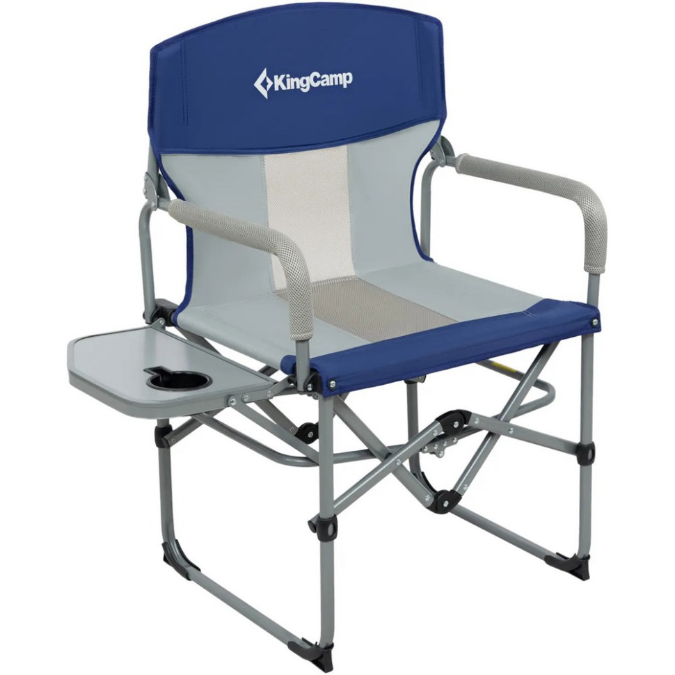 Стул раскладной ASH KingCamp KC3824_NAVY/MEDIUMGREY, до 136 кг