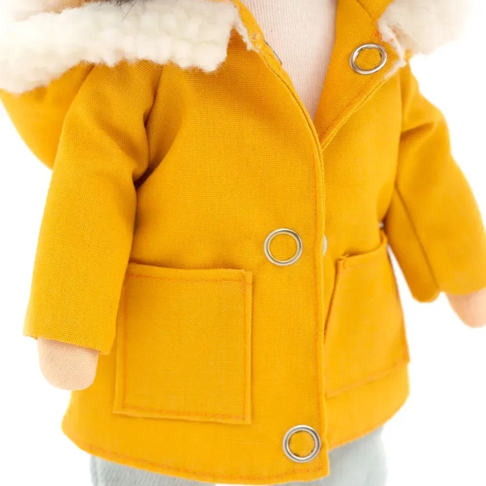 Детская мягкая кукла Лилу ORANGE Sweet Sisters SS04-10 в горчичной парке