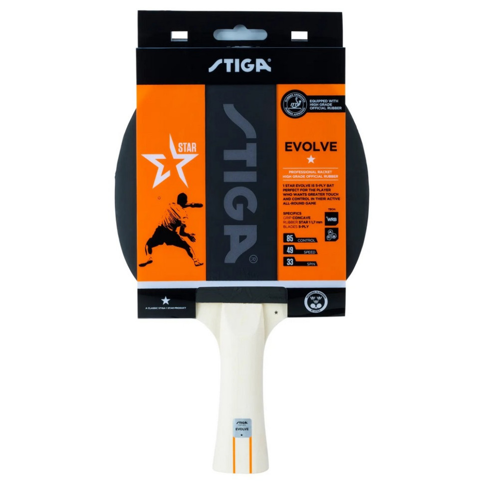 Ракетка для настільного тенісу Evolve FL Stiga 931156 (1211-8318-01)