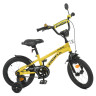Велосипед дитячий PROF1 Y14214 14 дюймів, жовтий 