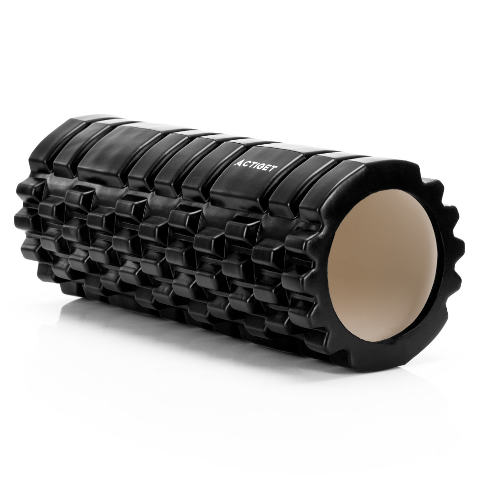 Масажний ролик Actiget ACT0029 EVA, Black 33x13,5 см