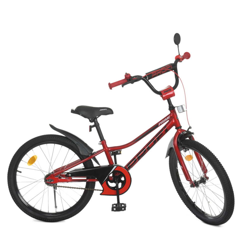 Велосипед дитячий PROF1 Y20221-1 20 дюймів, червоний по цене 3 937 грн.