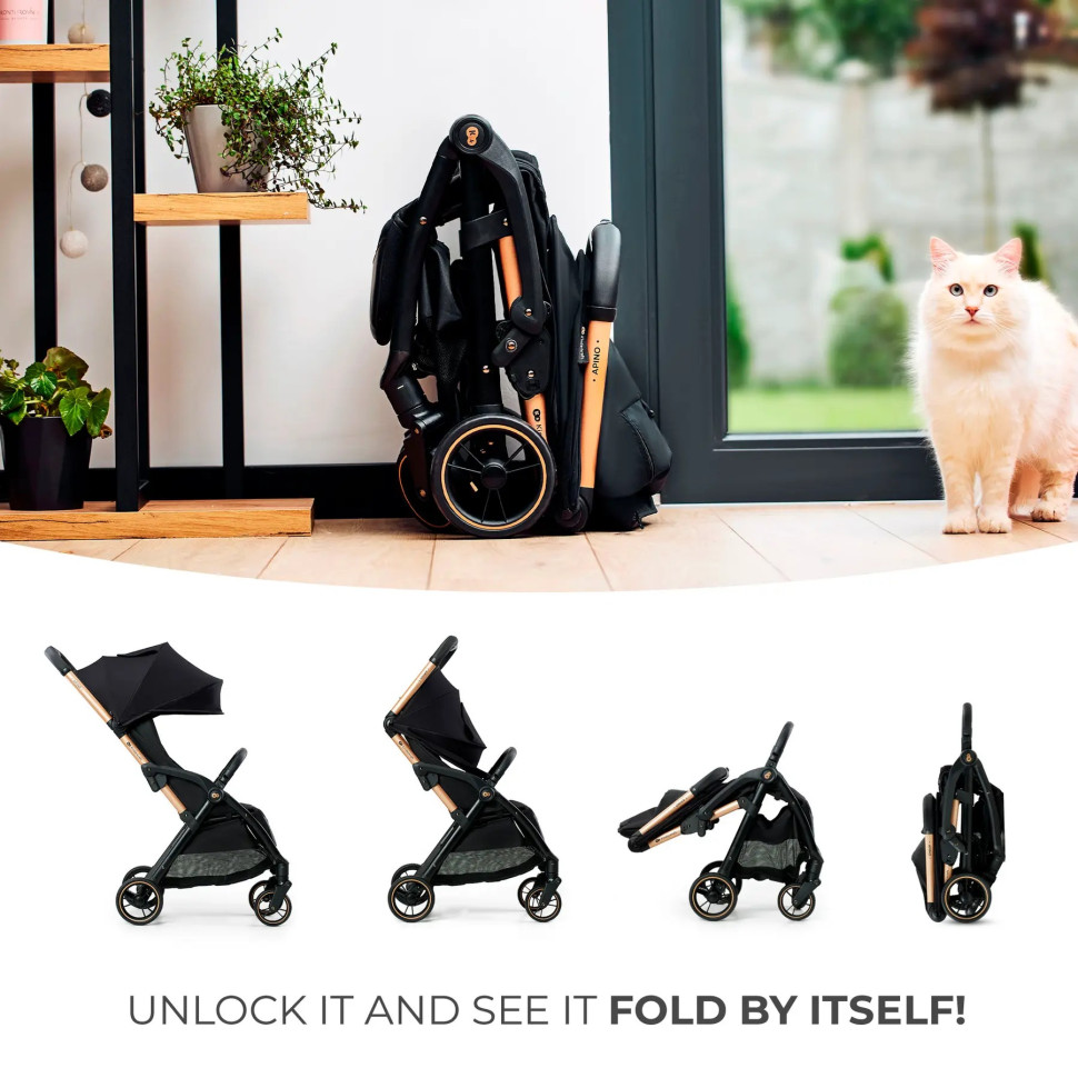 Прогулянковий візок Apino Dove Kinderkraft KSAPIN00GRY0000 Grey