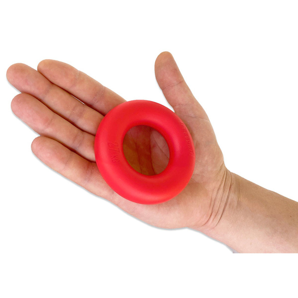 Эспандер кистевой кольцо Ring EasyFit EF-1904-60 красный 27 кг
