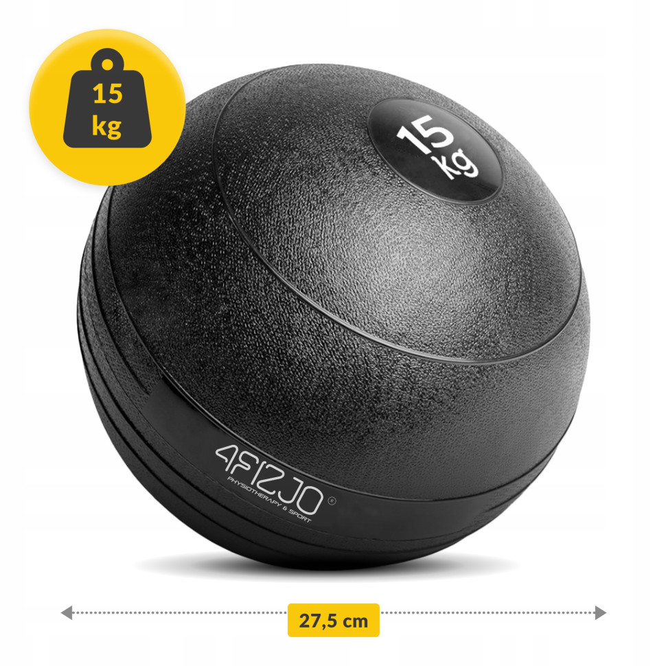Слембол медицинский мяч для кроссфита Slam Ball 4FIZJO P-5907739315458, 15 кг