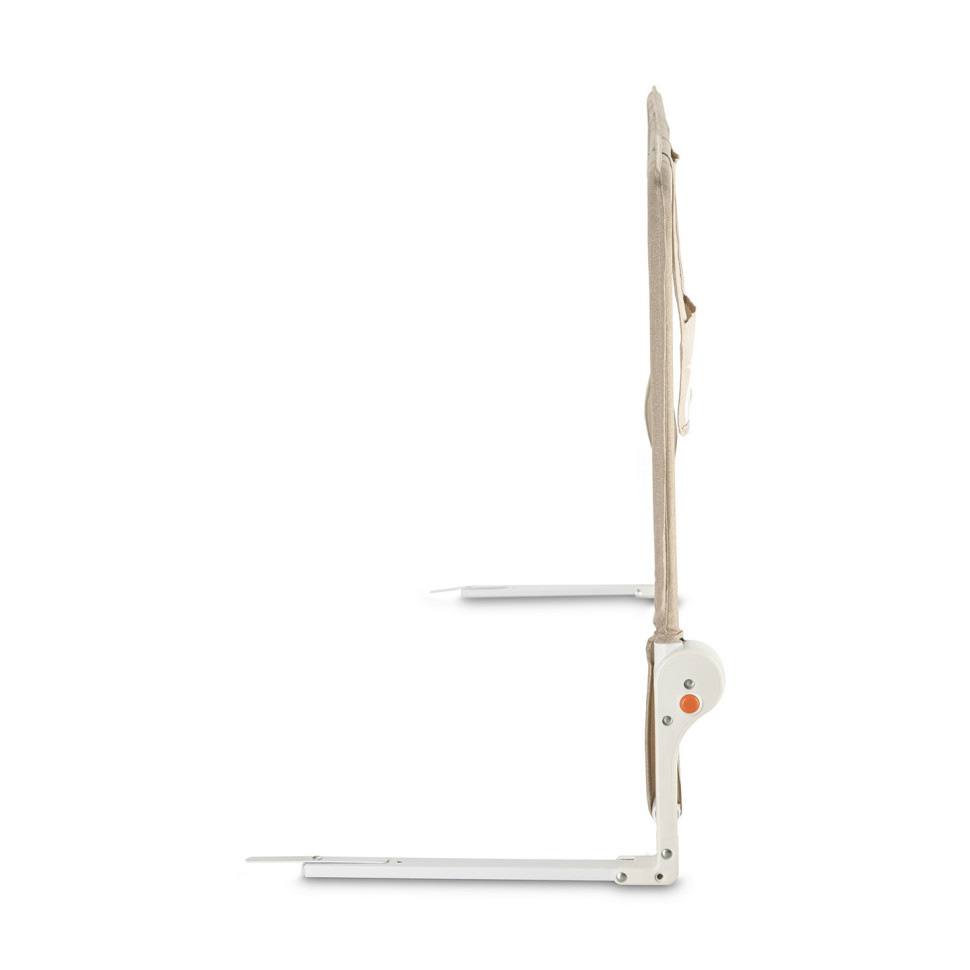 Защитный барьер для кровати LEXI PLUS XL MoMi AKCE00062 beige с карманом для аксессуаров