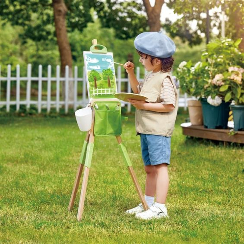 Портативный детский мольберт Hape E2009 бамбуковый