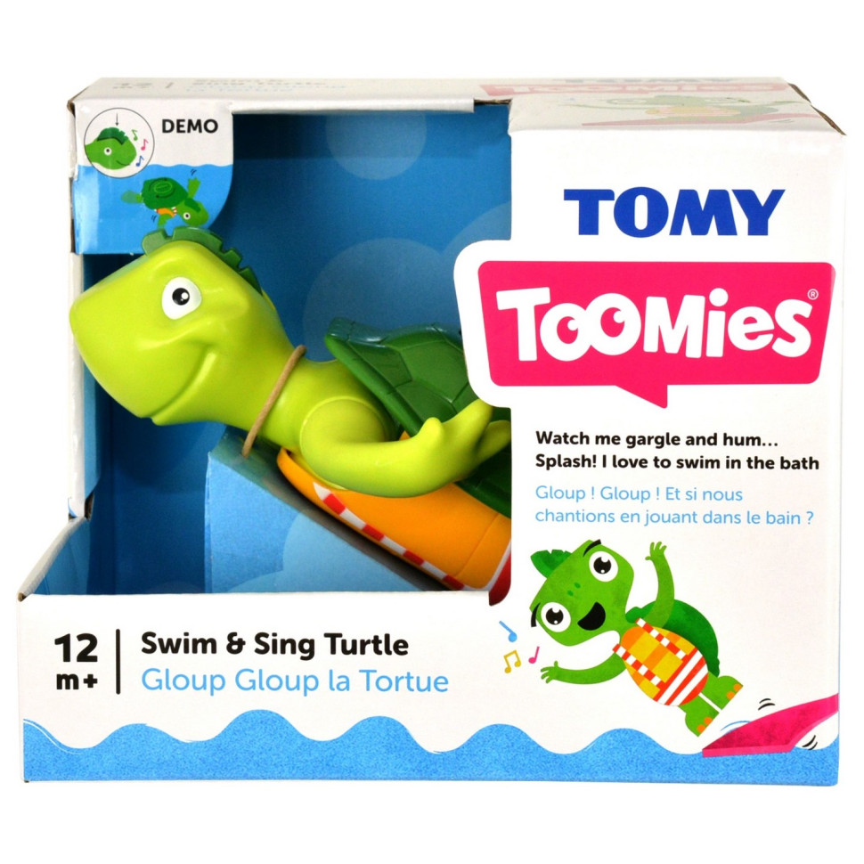 Игрушка для ванной Toomies E2712 Черепаха плавает и поет 