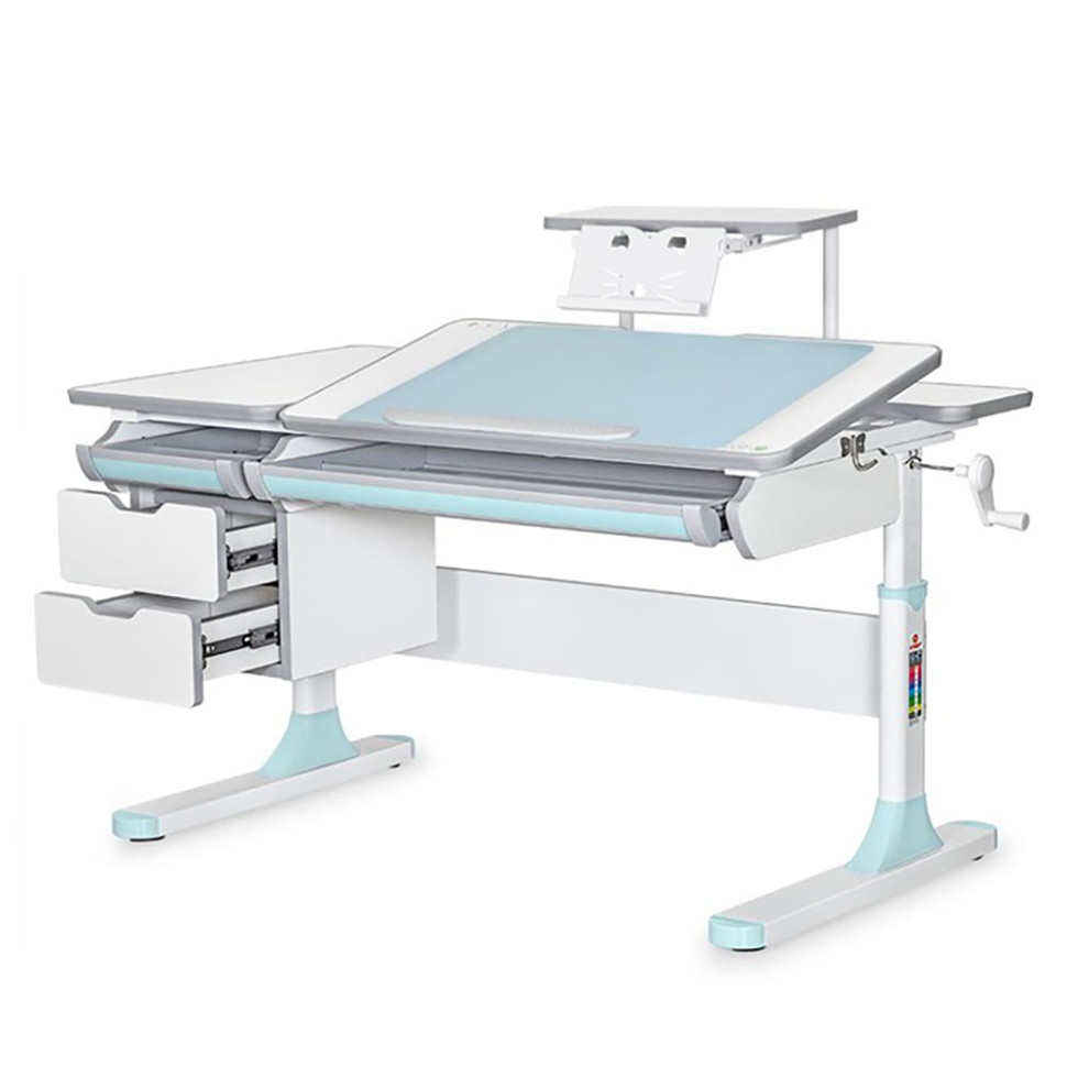 Дитяча парта Hamilton Multicolor BL Mealux BD-680 W/G MC +BL +S50 WG
