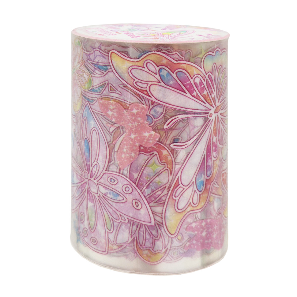 Набір декоративний скотч Bambi XM-JD2863(Pink) 6 см x 1,2 м