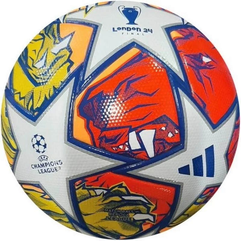 Футбольный мяч UCL League Finale 24 London Adidas IN9334 размер 5
