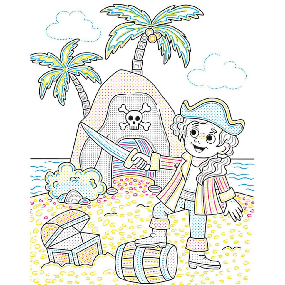 Дитяча водна розмальовка 