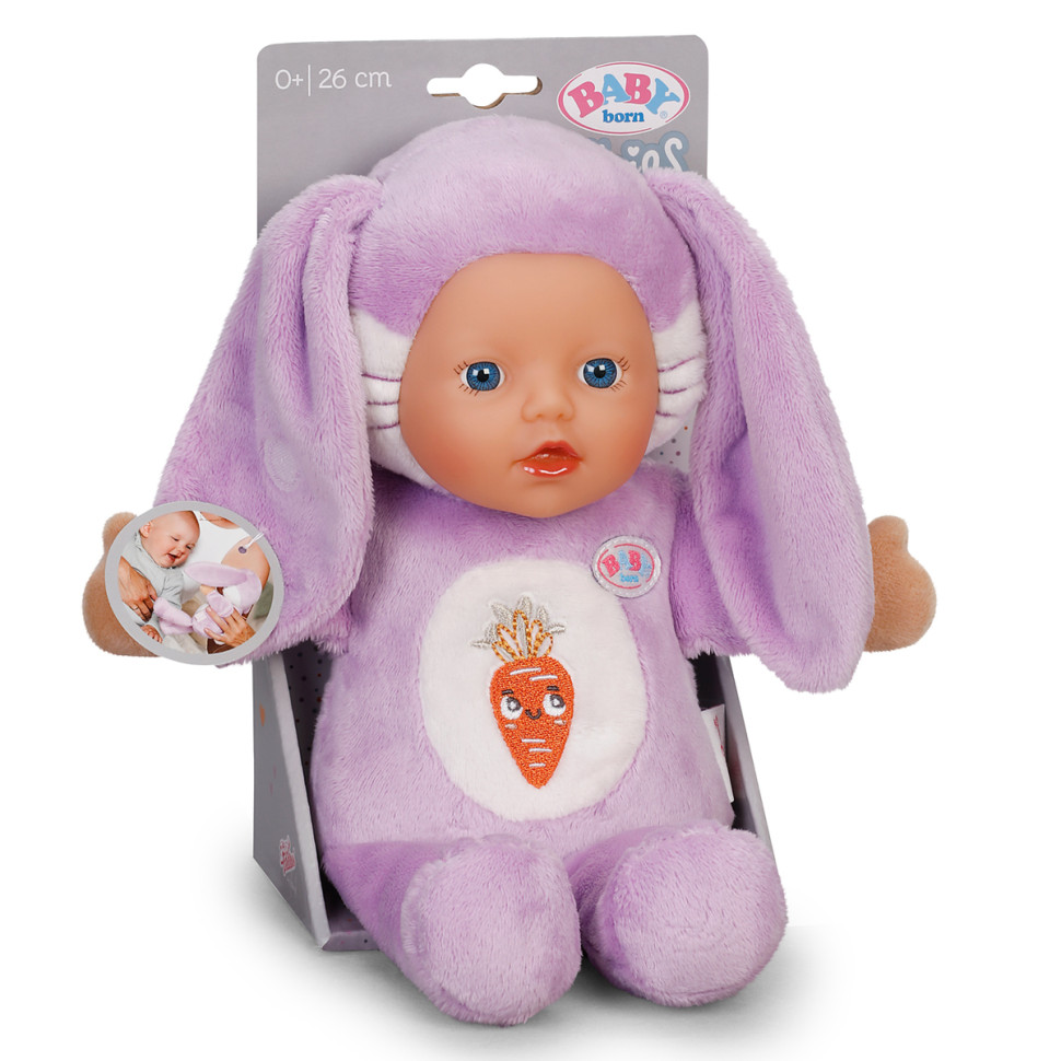 Мягконабивная кукла Зайчик BABY born 837443 серии 