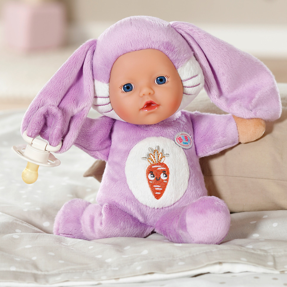 Мягконабивная кукла Зайчик BABY born 837443 серии 