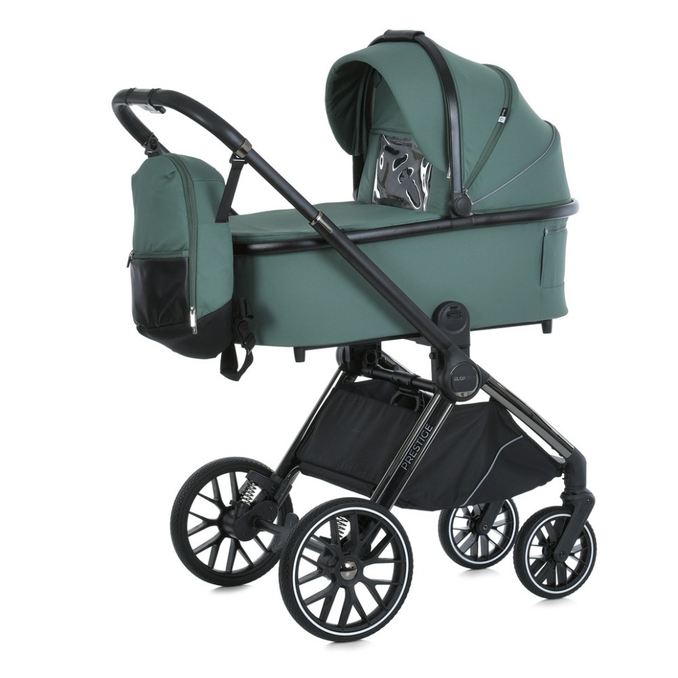Дитяча універсальна коляска 2 в 1 PRESTIGE El Camino ME 1124- 2 Smoke Green