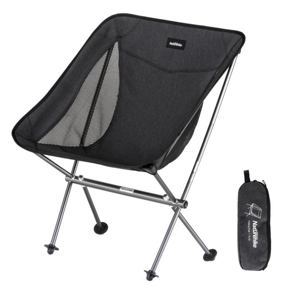 Стул складной Stellaluna L04 CNK2450JJ015 Naturehike 6976023929939 черный