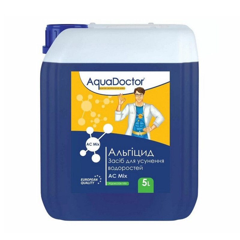 Средство для устранения водорослей Альгицид AC Mix AquaDoctor 21651AD 5 л