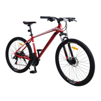 Велосипед взрослый "Active 1.0" LIKE2BIKE A212702 колёса 27,5", красный, рама алюминий 18"