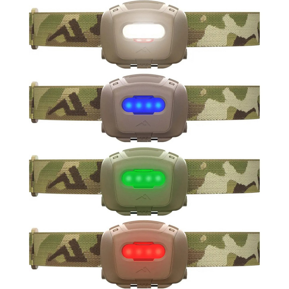 Ліхтар налобний Quad Tactical Princeton Tec QUAD-TAC-MC, multicam 78 люмен