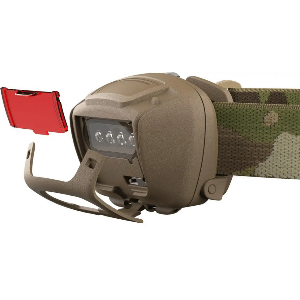 Ліхтар налобний Quad Tactical Princeton Tec QUAD-TAC-MC, multicam 78 люмен