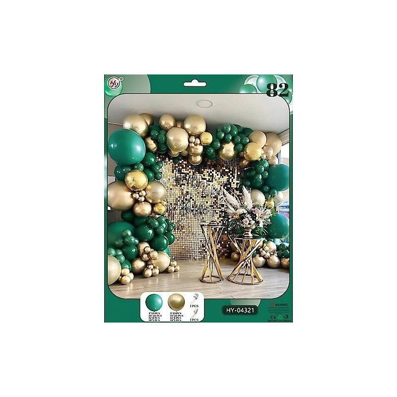 Набір повітряних куль для створення фотозони Bambi HY-04321, 82 шт