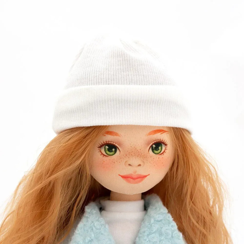 Детская мягкая кукла Санни ORANGE Sweet Sisters SS02-08 в мятном пальто