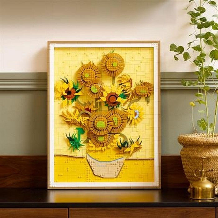 Конструктор Art Vincent van Gogh Подсолнухи LEGO 31215, 2615 деталей