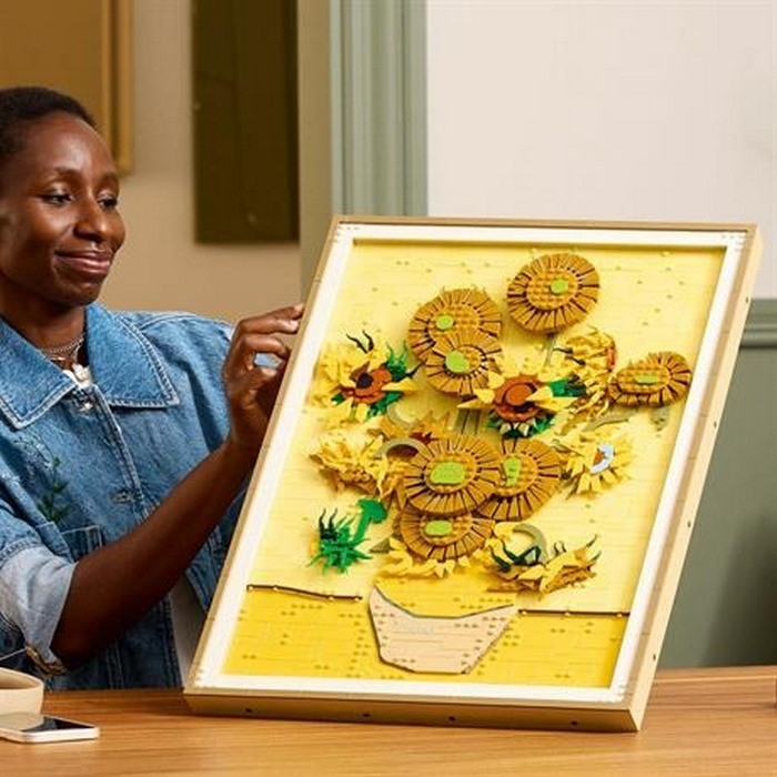 Конструктор Art Vincent van Gogh Подсолнухи LEGO 31215, 2615 деталей