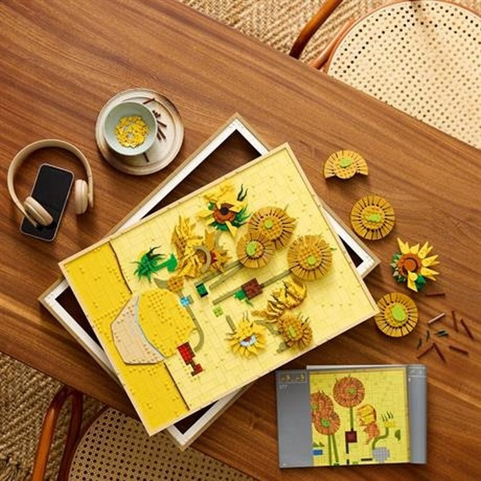 Конструктор Art Vincent van Gogh Подсолнухи LEGO 31215, 2615 деталей