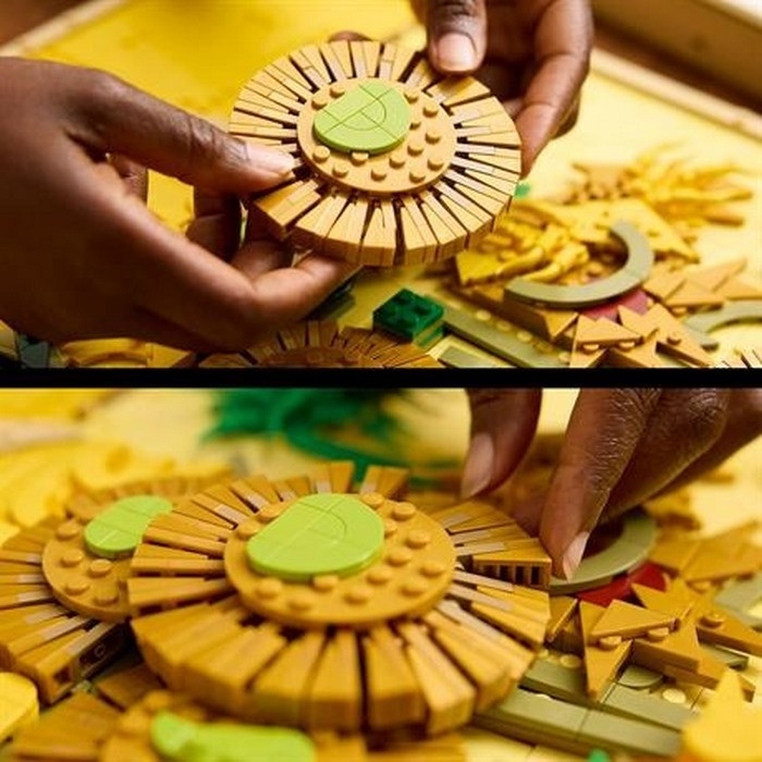 Конструктор Art Vincent van Gogh Подсолнухи LEGO 31215, 2615 деталей