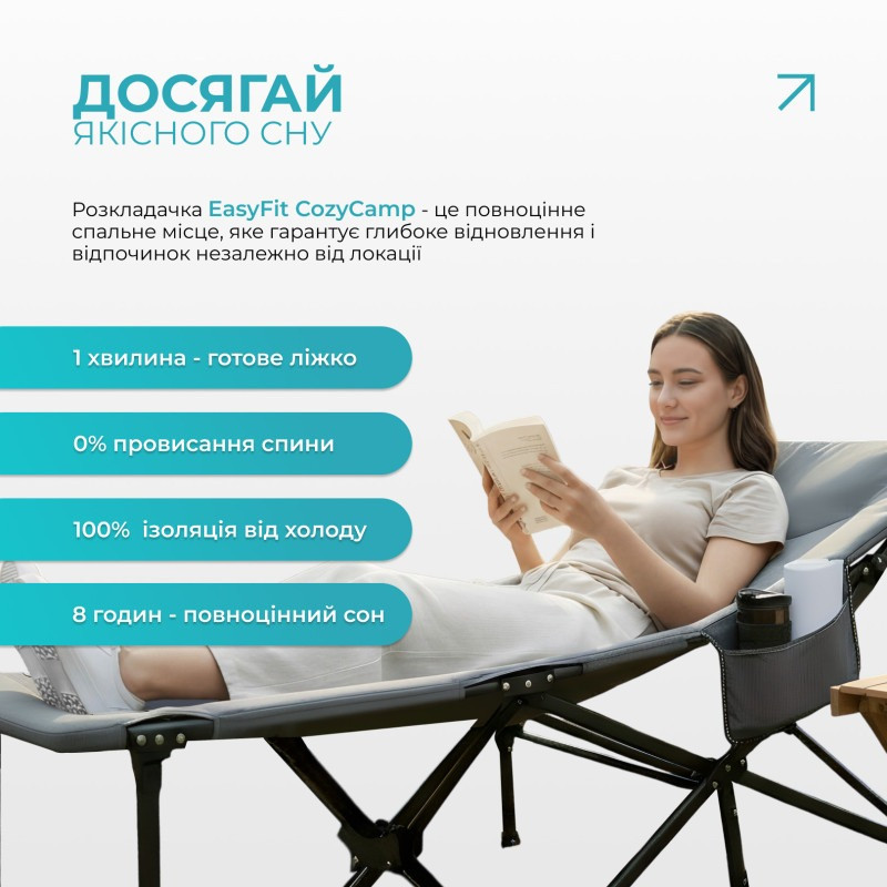 Туристична розкладачка 