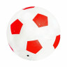 М'яч футбольний біло-червоний (BT-FB-0203) 133614 