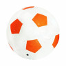 М'яч футбольний біло-червоний (BT-FB-0203) 133614 