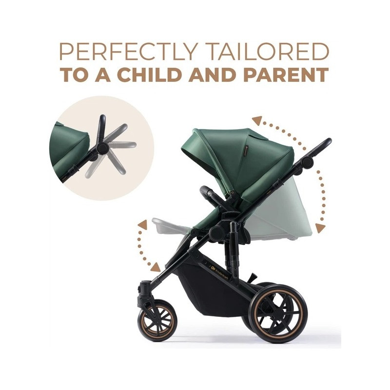 Универсальная коляска 2 в 1 Prime 2 Kinderkraft KSPRIM02GRE2000 Dark Green