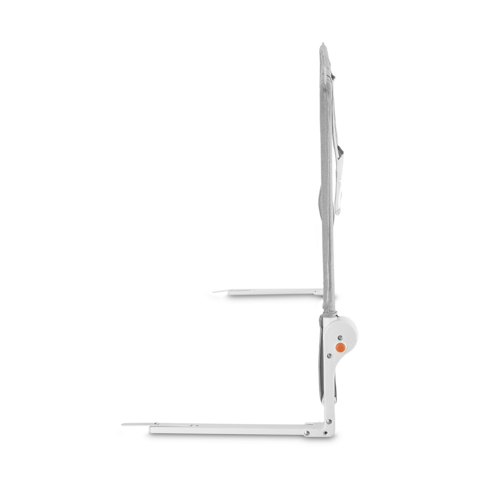 Защитный барьер для кровати LEXI PLUS XL MoMi AKCE00061 gray с карманом для аксессуаров