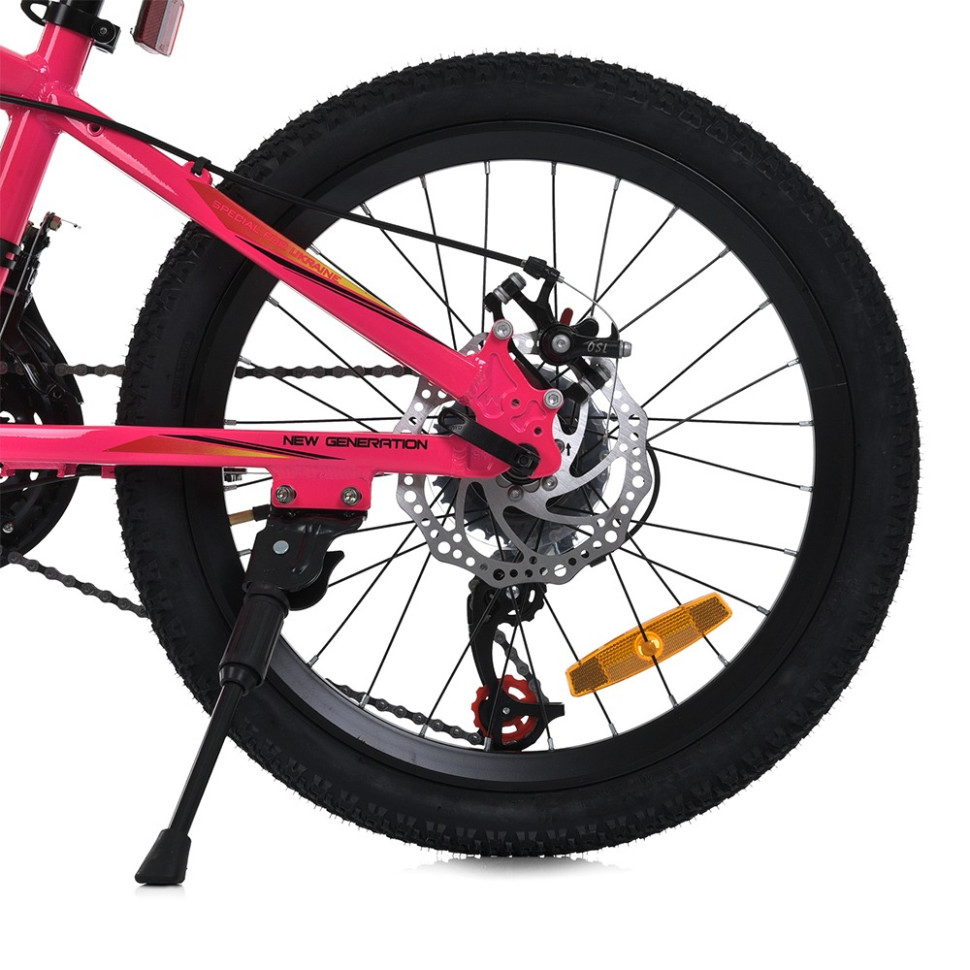 Велосипед підлітковий Profi MTB2001-3, 20 дюймів, рожевий 