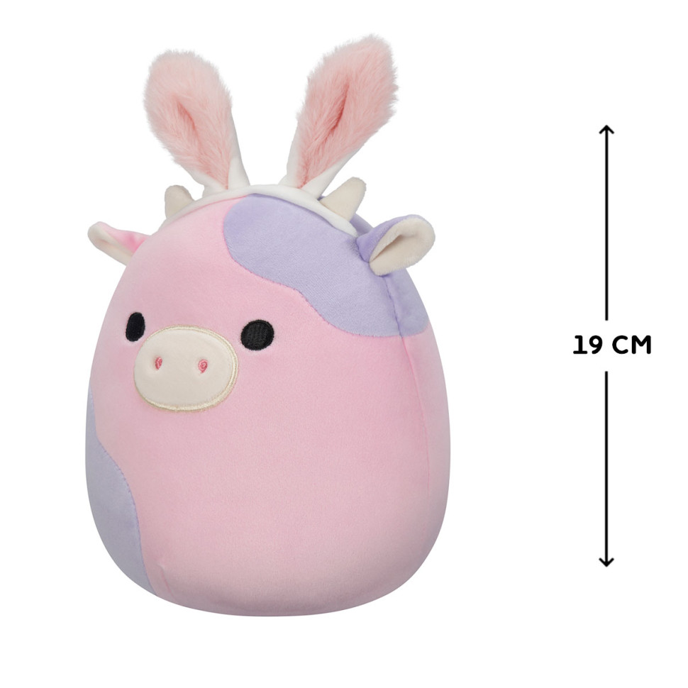 Мягкая игрушка Коровка Петти Squishmallows SQER00836, 19 см