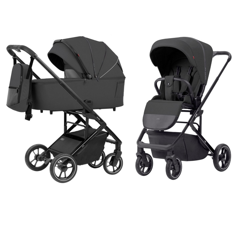 Коляска універсальна 2 в 1 Alfa Carrello CRL-6507 Graphite Grey 20