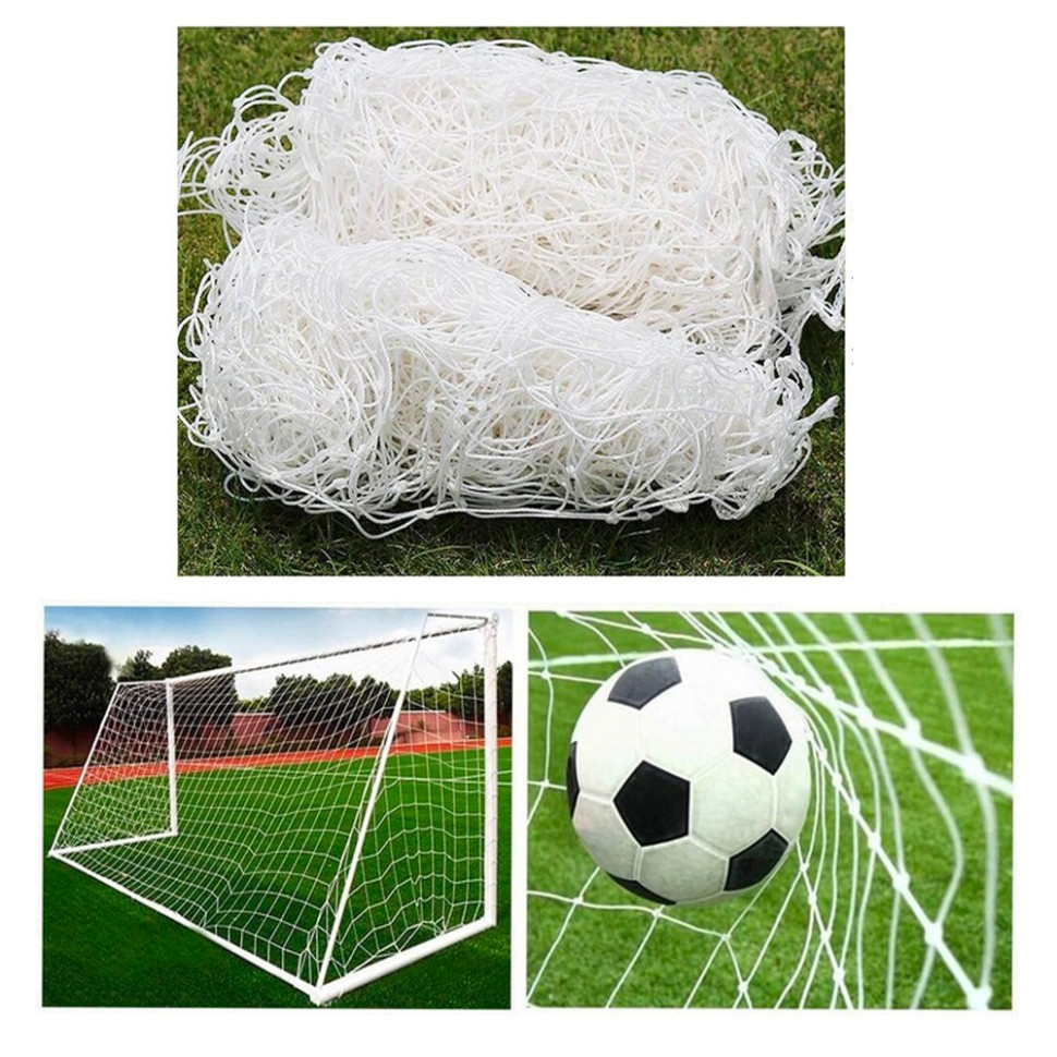 Сітка для футбольних воріт FootballNet Newt NE-CM-46 розмір 7,4 х 2,44 метра
