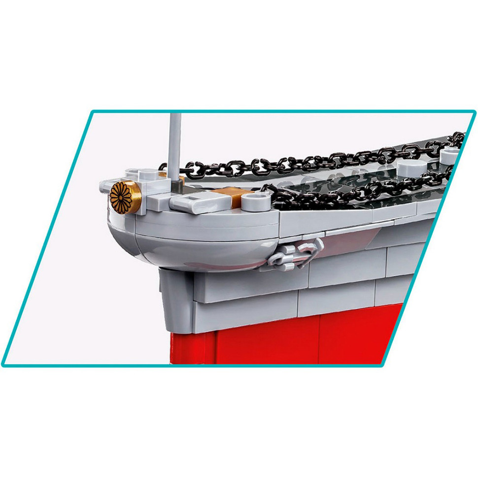 Конструктор боевой корабль Линкор Ямато COBI COBI-4833, 2665 деталей 1:300