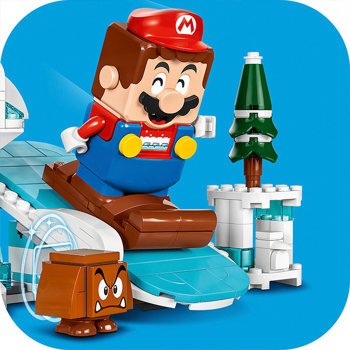 Конструктор LEGO Super Mario Снігова пригода родини penguin. Додатковий набір 71430, 228 деталей 