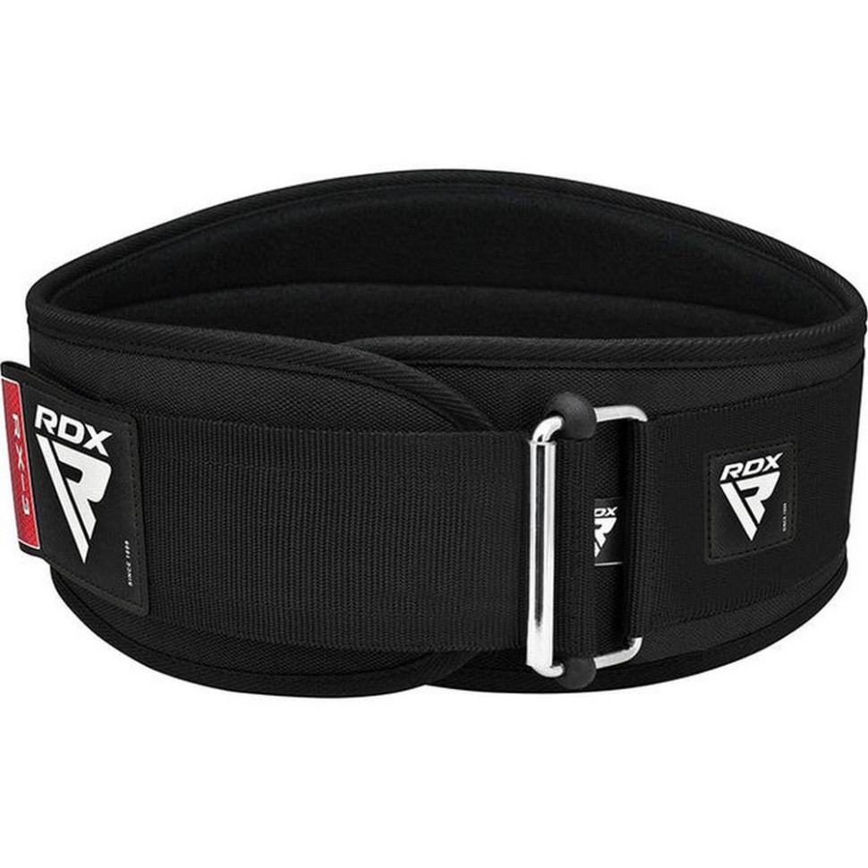 Пояс для тяжелой атлетики RX3 EVA Curve RDX Inc Limited WBE-RX3B-M, неопреновый, Black, M